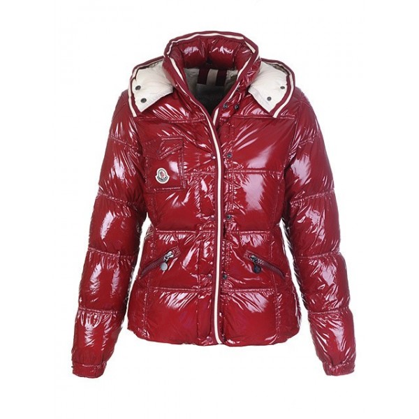 Moncler Casual Collare Magenta Mock E Protezione Donna Giacche uscita